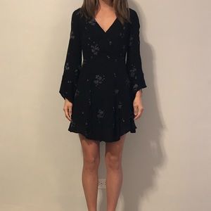Free People bell sleeve dress